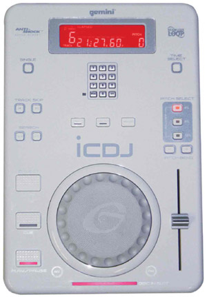 Gemini iCDJ CD Turntable