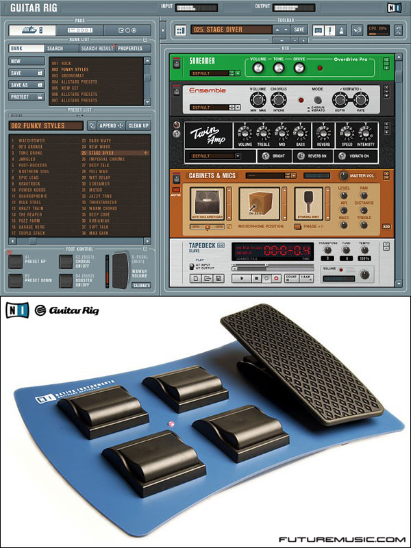 Futuremusic News Native Instruments Guitar Rig