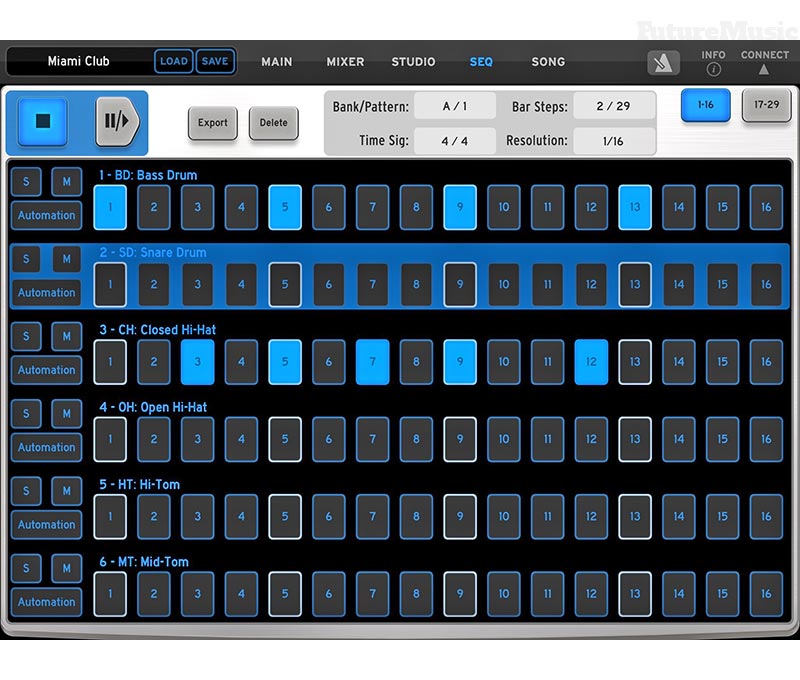 Arturia iSpark iPad App Sequencer