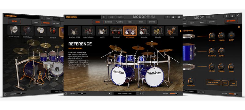 ik multimedia modo drum