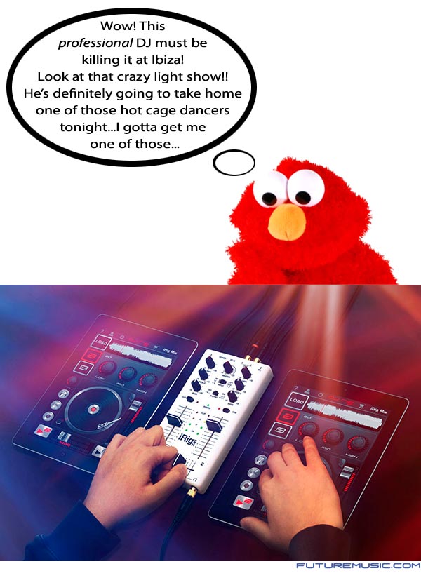 IK's Sesame Street DJ Rig