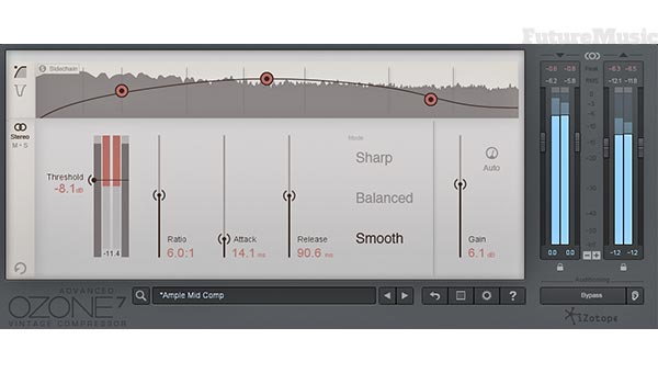 izotope-ozone-7 vintage compressor