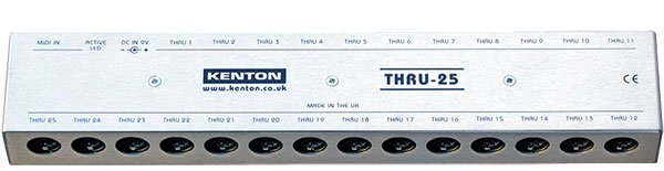kenton thru-25 review - midi thru box