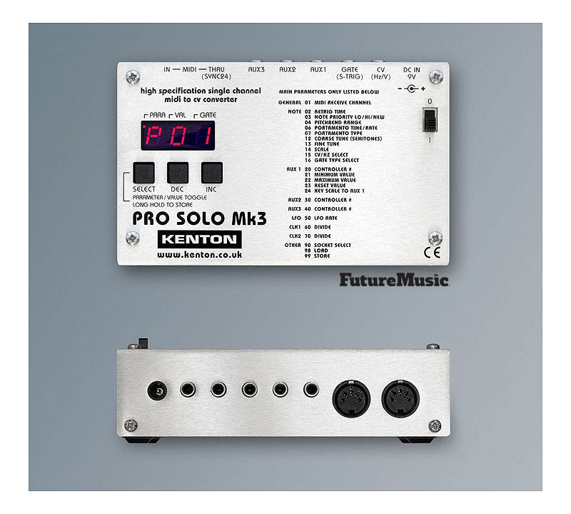 kenton pro solo3 futuremusic