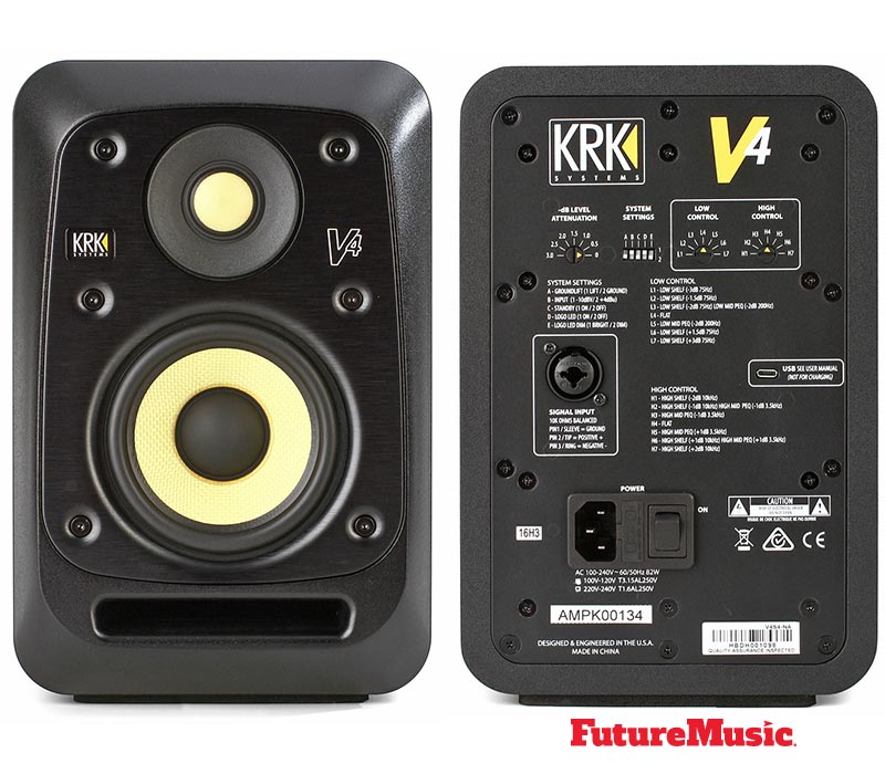 krk system v4 s4 audio monitors