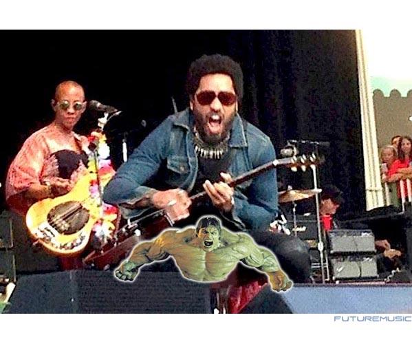 lenny kravitz wardrobe malfunction parody 