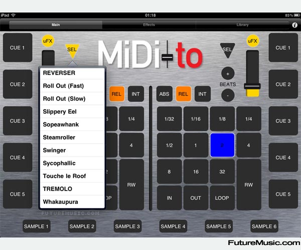 MiDI-to Serato iPad Controller