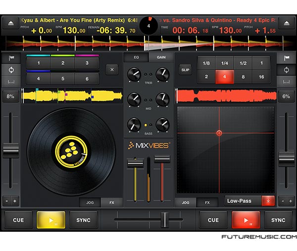 MixVibes CrossDJ App