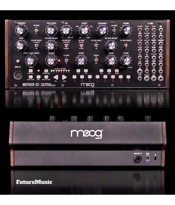 moog-Mother32 front back analog synth