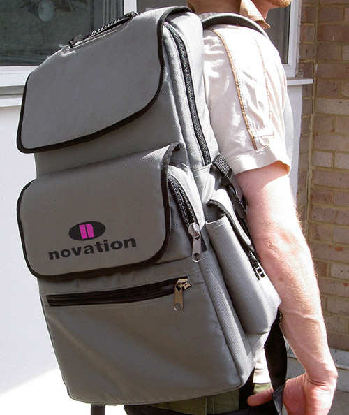 novation's nauseating backpack