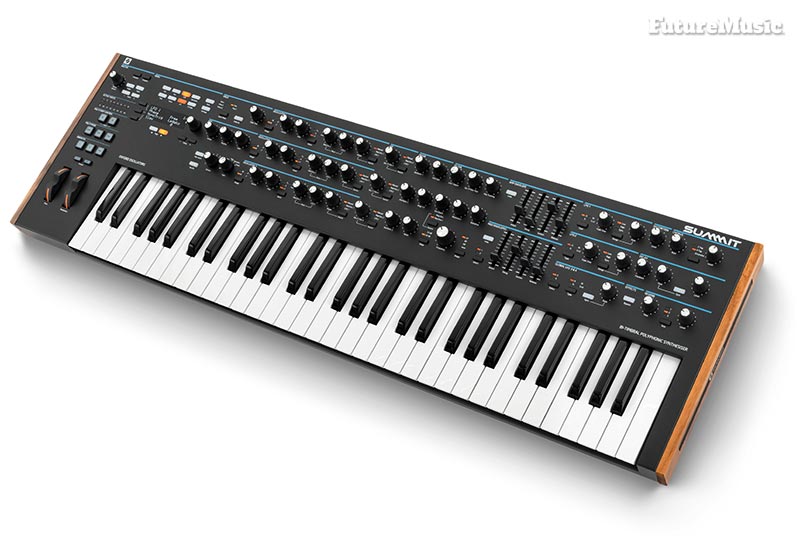 novation summit synth FutureMusic