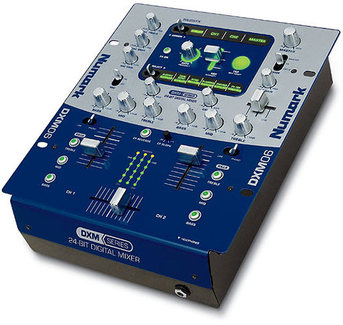 The Numark DXM06 DJ Mixer