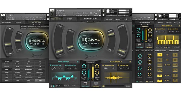 Output Signal Pulse Engine software instrument