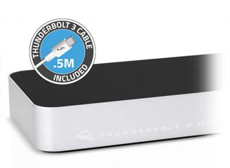 OWC Thunderbolt 3 Dock Review Macro