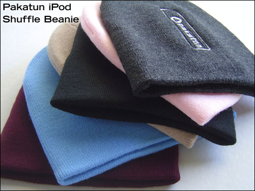 Pakatun iPod Shuffle Beanie Colors