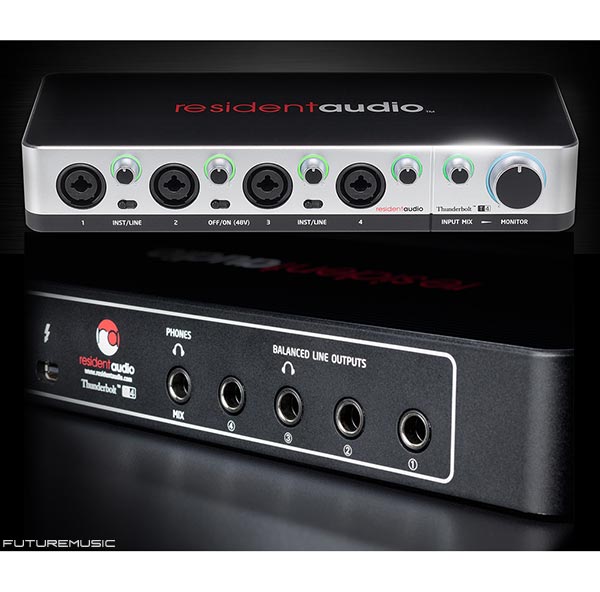 resident-audio-T4 Thunderbolt audio interface