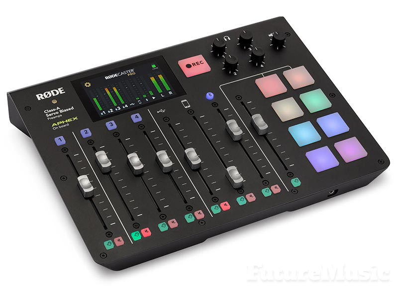 RØDE Microphones has released the next firmware update for their stellar podcasting console the RØDECaster Pro
