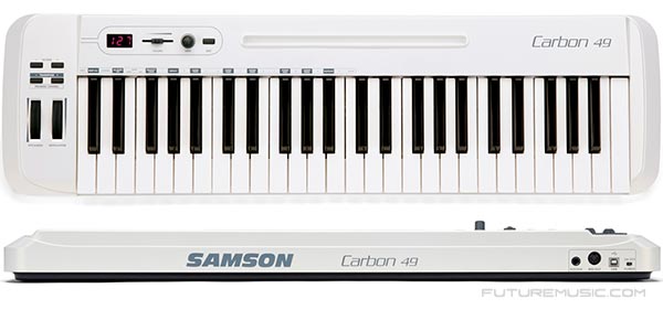 samson carbon 49 midi keyboard controller