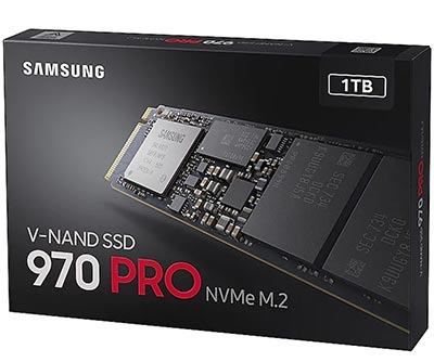 Samsung 970 Pro SSD Retail Box - Review Copyright 2018 FutureMusic