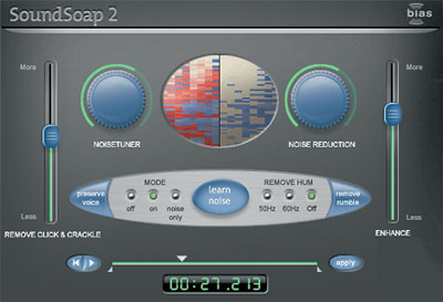Sound Soap 2 Interface