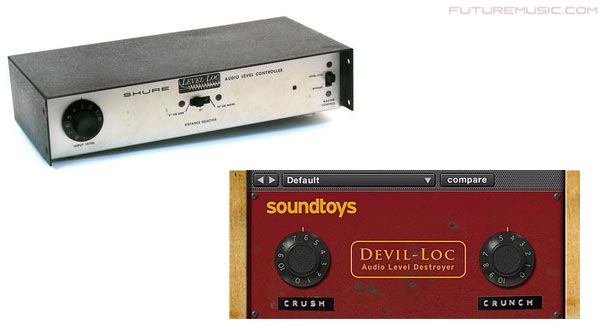 Sound Toys' Devil-Loc is based on the Shure Level-Loc