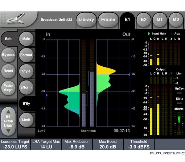 TC Electronic Butterfly Meter