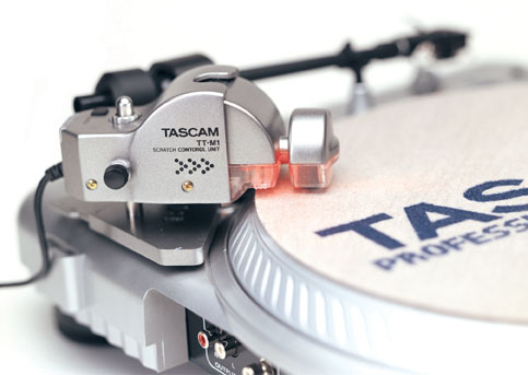 Futuremusic News Tascam TTM1 Scratch Control Unit