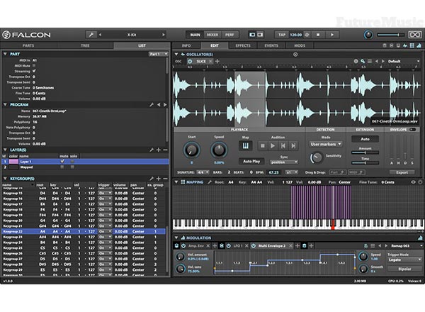 uvi falcon soft synth