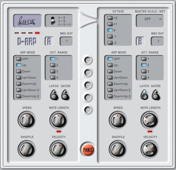 WOK Releases D-Arp – Dual MIDI Arpeggiator Plug-In