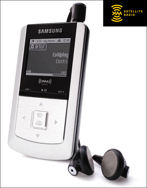 XM Radio's Nexus - Made by Samsung