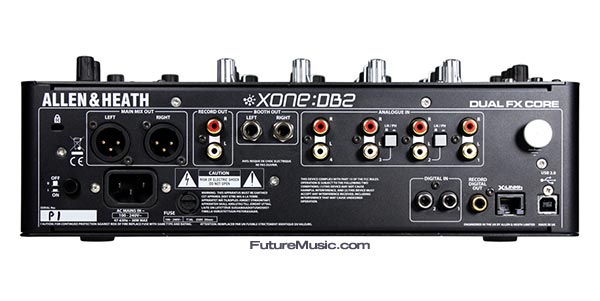 allen & heath xone:db2 back view