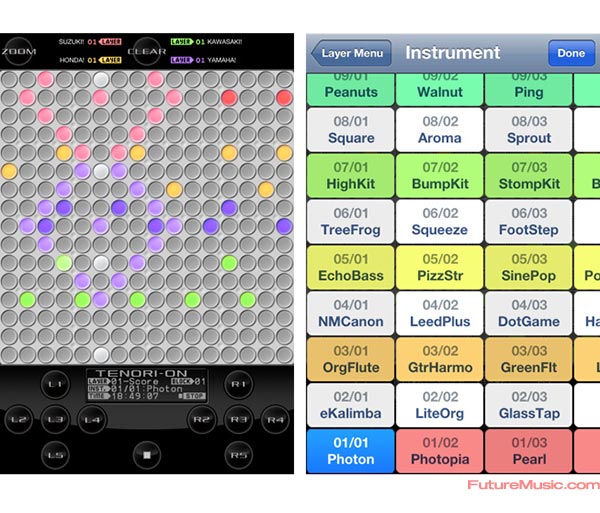 yamaha tenori-on tnr-i app iphone ipad