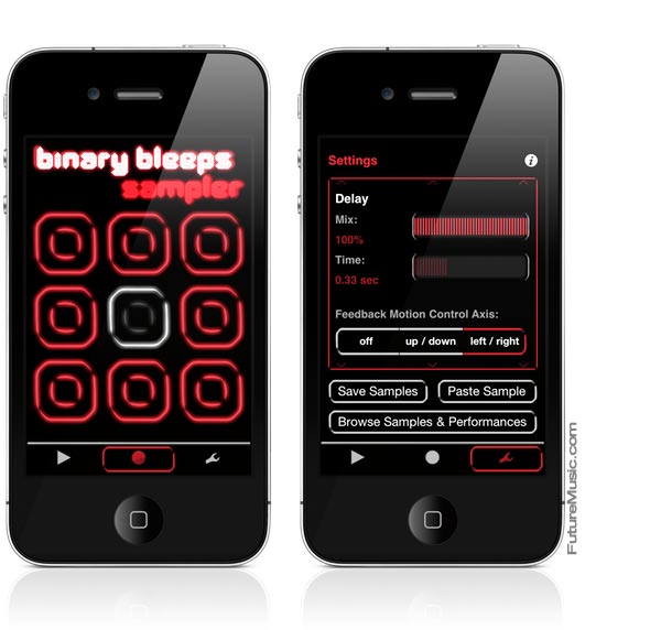 Binary Bleeps Releases Sampler iOS App