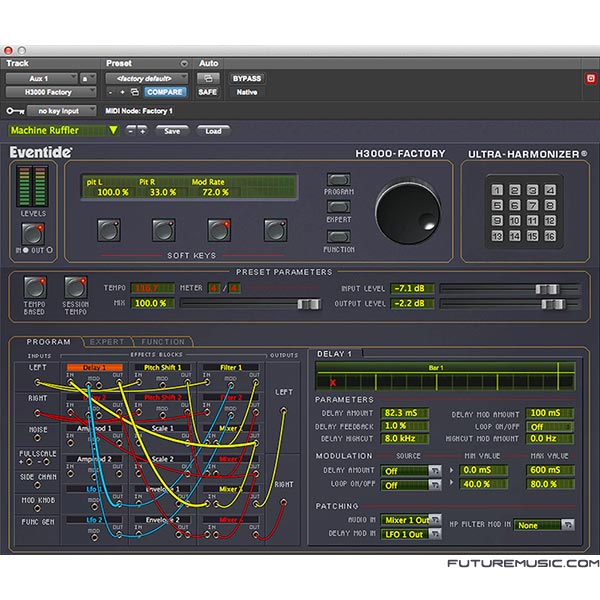 Eventide H3000 Factory Harmonizer Plug-In Now Available For Mac & PC