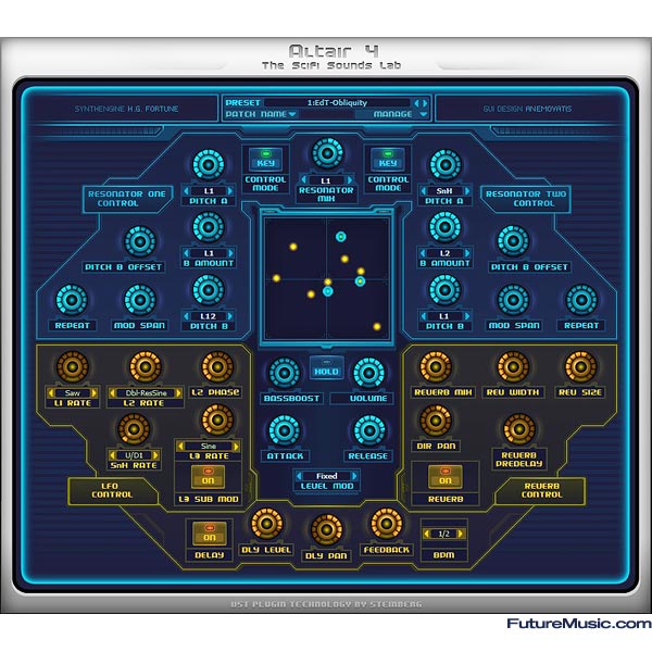 HG Fortune Announces Altair 4 The SciFi Sounds Lab Plug-In For Windows