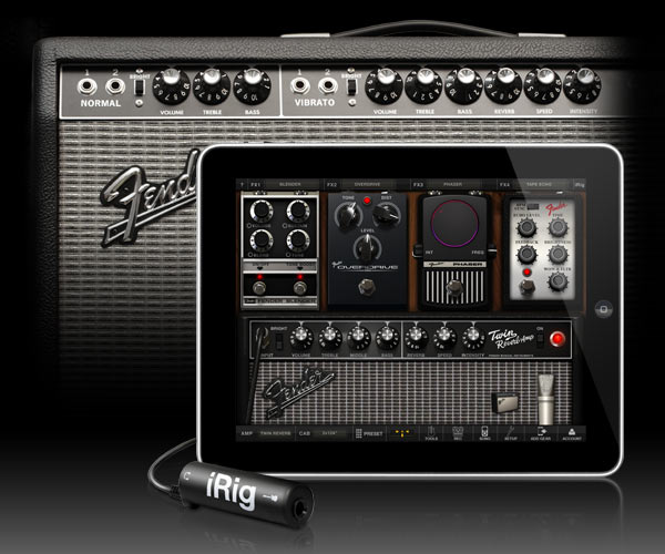 IK Multimedia Releases AmpliTube Fender Apps For iOS Devices