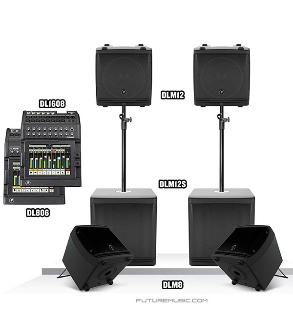 Mackie Unveils New DL/DLM Portable PA & My Fader App