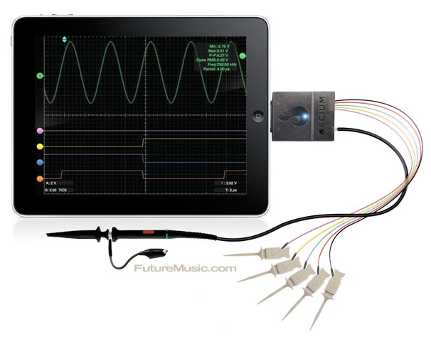 Oscium Releases iMSO-104 Oscilloscope App