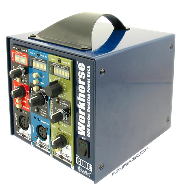 Radial Engineering Ships Workhorse Cube – 500 Series Portable Housing