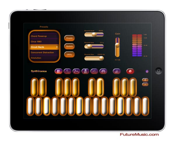 Leisuresonic Releases SynthTronica iPad App