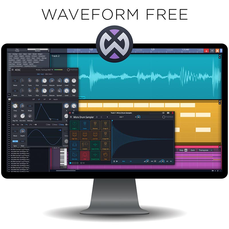 Tracktion Waveform Free FutureMusic