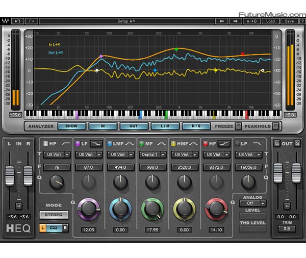Waves Audio Introduces H-EQ Hybrid Equalizer