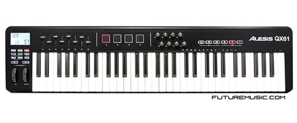 Alesis Announces Q61, QX61 & QX25 USB MIDI Keyboard Controllers