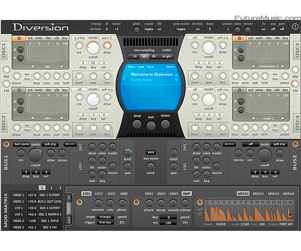 Dmitry Sches Premiers Diversion – VST Synth For Windows