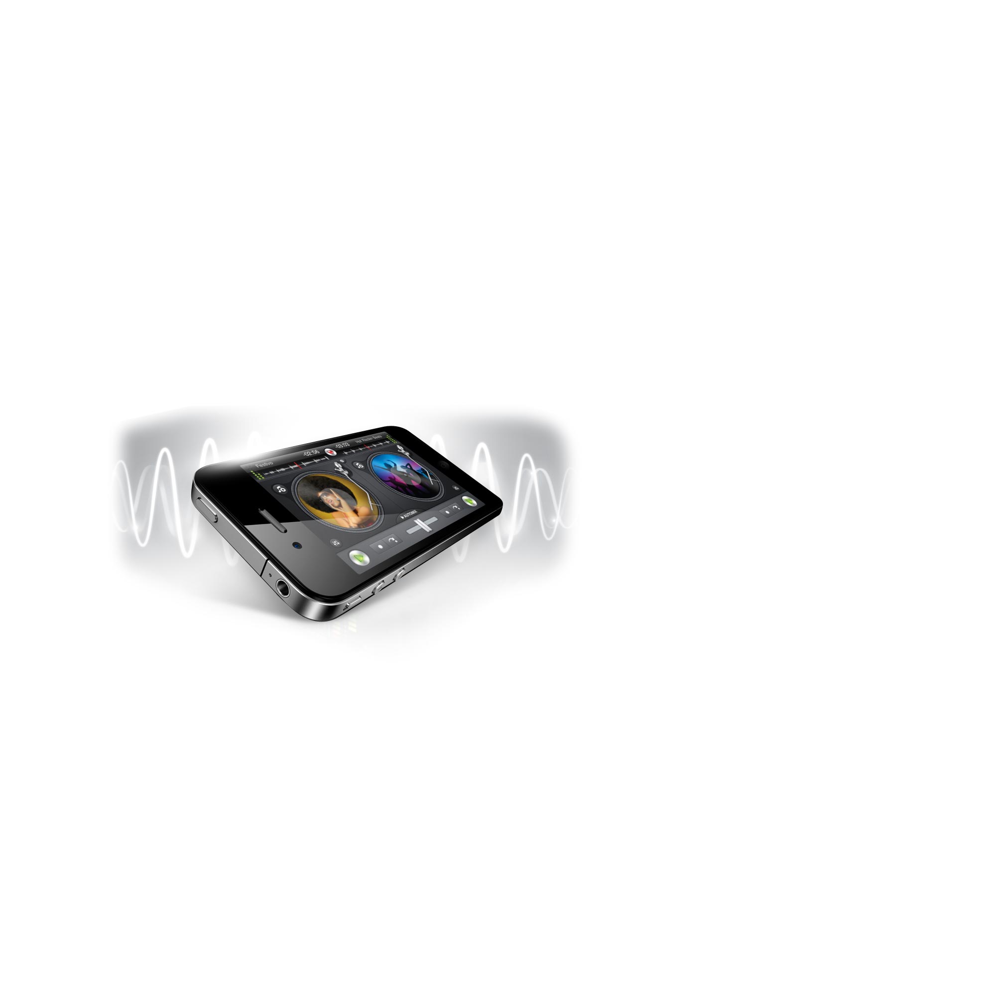 Algoriddim Premiers djay for iPhone
