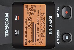 TASCAM Updates DR-07 Handheld Recorder To MarkII Status