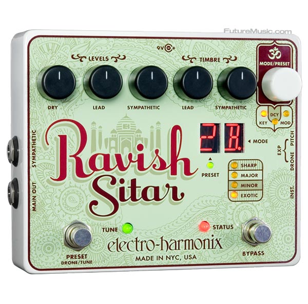 Electro-Harmonix Announces Ravish Sitar Pedal