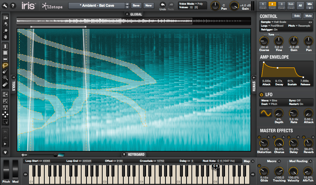 iZotope Releases Iris Visual Instrument