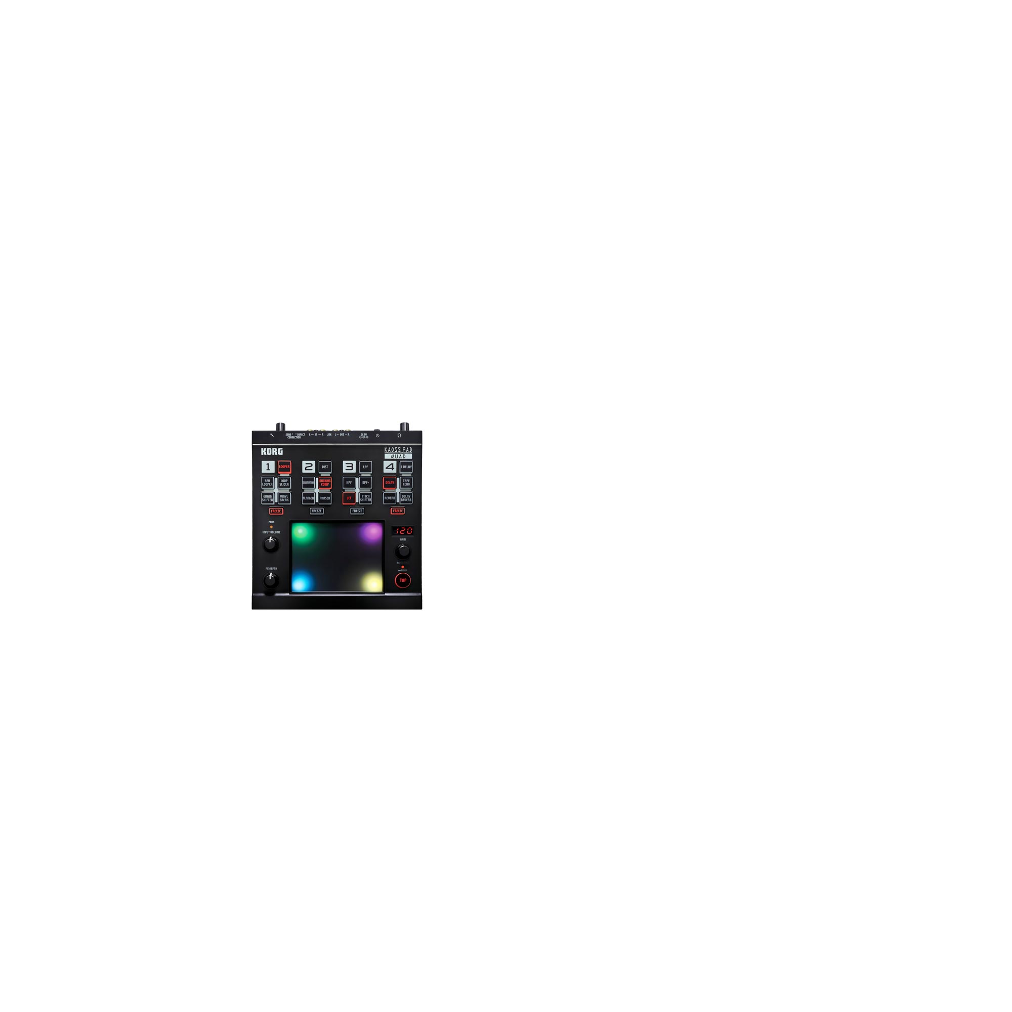 Korg Releases Kaoss Pad Quad