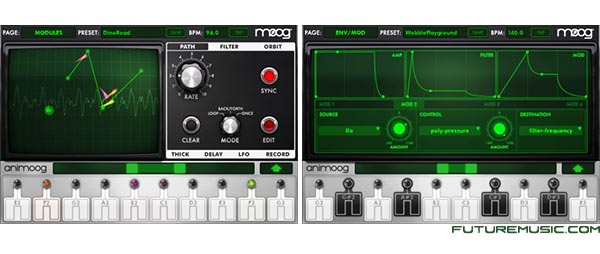 Moog Music Releases Animoog App For iPhone